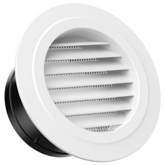Ümmargune ventilatsioonivõre putukavõrguga (150mm)