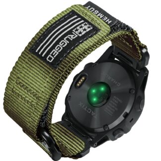 Sportlik nailonist kellarihm Garmin seadmetele (22mm)