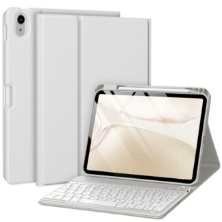 Klaviatuuriga ümbris iPad 10/11 Gen, hall (10.9-11")