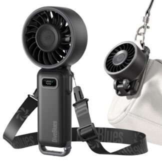 Akuga käsi-ventilaator, kokkupandav